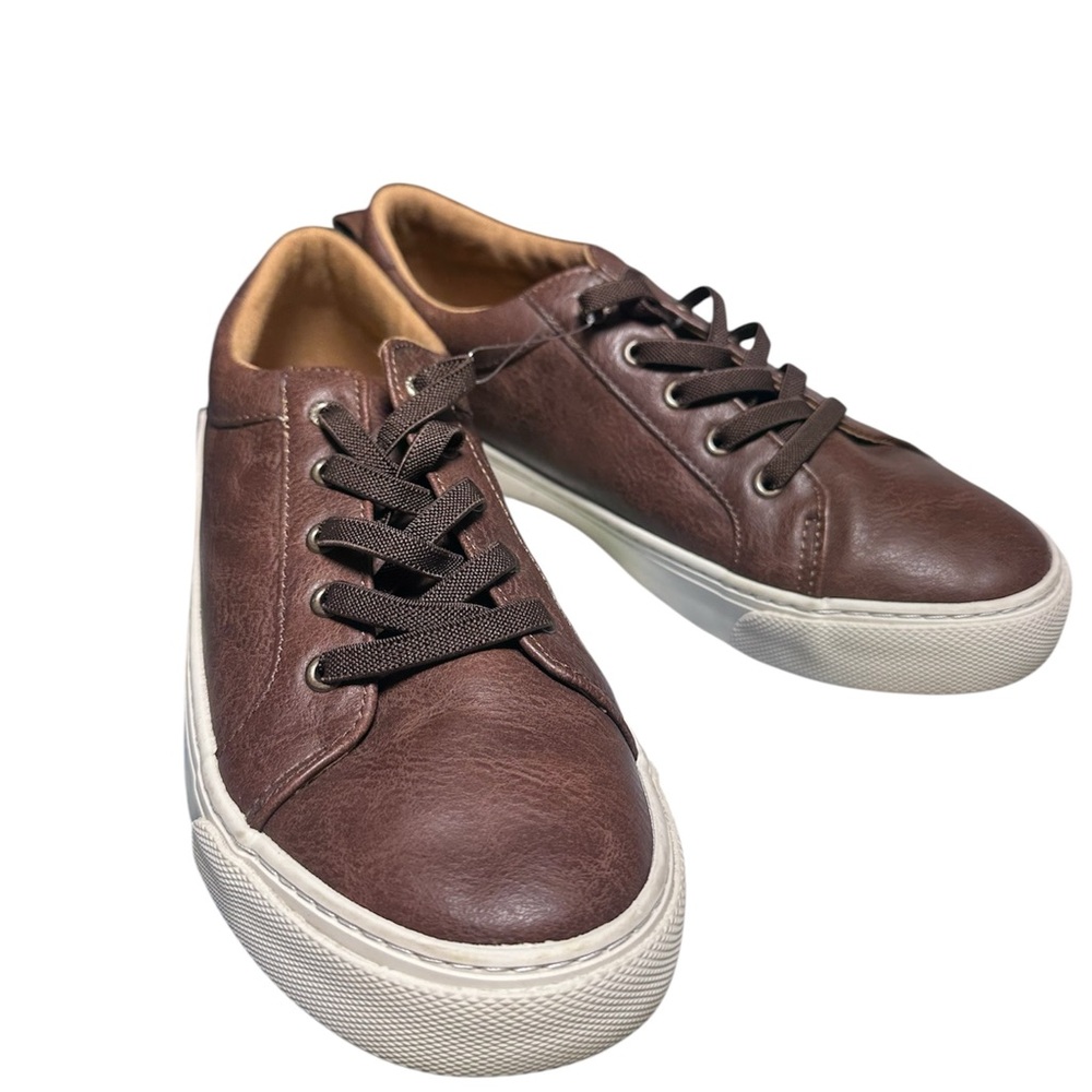 Old Navy Brown Leather Men's Sneakers